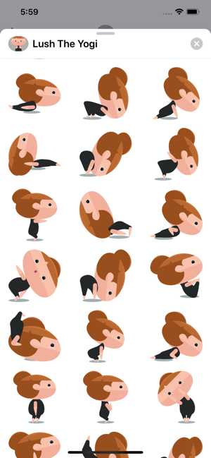 Lush The Yogi Stickers(圖2)-速報App