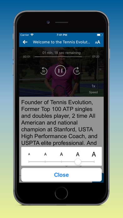Tennis Evolution screenshot 4