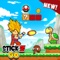 Stick Z Run : Super Jump N Run is a classic platform game that combines old-school game play with modern playability