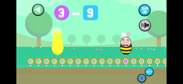 Crazy Math Number Line Lite(圖4)-速報App