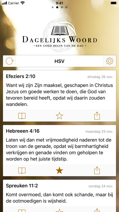 How to cancel & delete Dagelijks Woord — Bijbeltekst from iphone & ipad 1