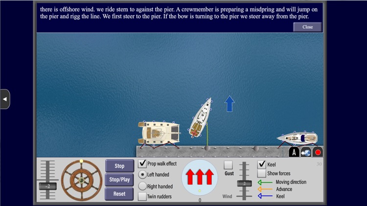 Boat Docking Course - Monohull