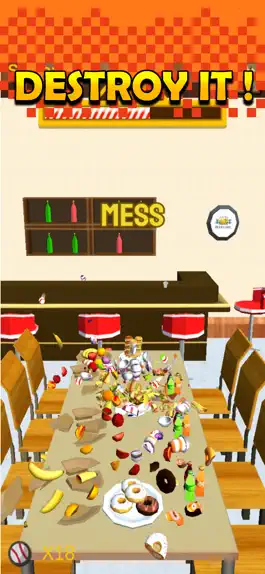 Game screenshot Dinner Destroy 3D apk