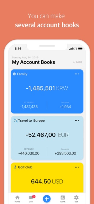 Tag AccountBook - Manage money(圖2)-速報App