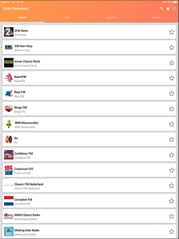 Screenshot #4 pour Netherlands Live FM Radio