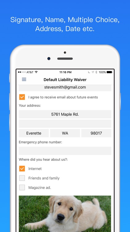 WaiverForever - Online Waiver screenshot-4