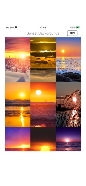 Awesome Sunset Backgrounds(圖1)-速報App