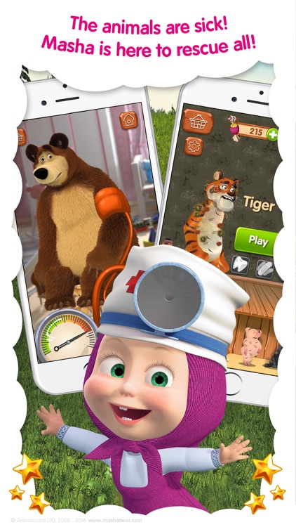 Masha and the Bear: Vet Games screenshot-4