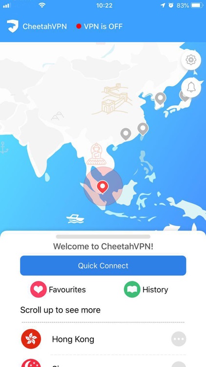 Cheetah Vpn Proxy for WiFi 4G