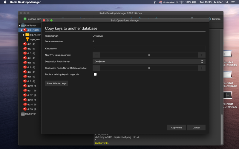 Redis Desktop Manager screenshot 4