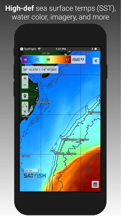 SatFish Fishing App screenshot 3