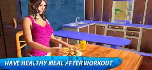 Captura de Pantalla 1 School Girl Fitness Game 2019 iphone