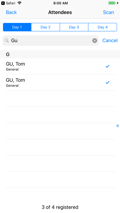 How to cancel & delete GeniusU Events from iphone & ipad 1