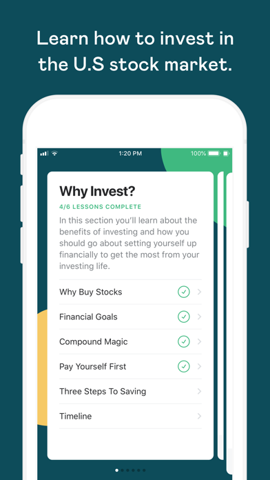 How to cancel & delete Learn: how to invest in stocks from iphone & ipad 1
