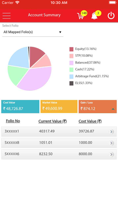 How to cancel & delete Kotak Mutual Fund from iphone & ipad 4