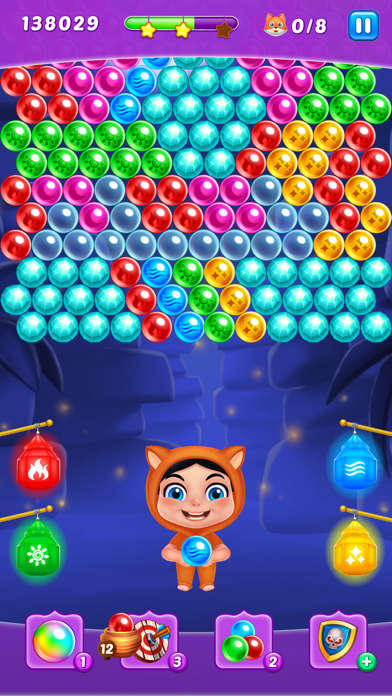 Bubble Puzzle Fox Rescue screenshot 5