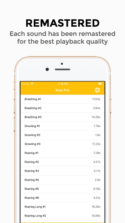 Roar Pro - Lion Sounds screenshot-3