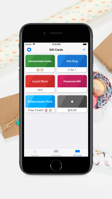 Gifty - Gift Card Tracker