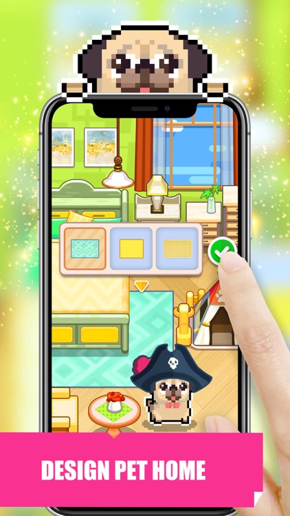 Pet Home Design & Pixel Puzzle