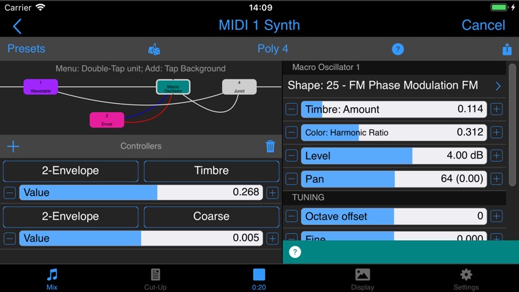Wotja Pro 19: Generative Music screenshot-6
