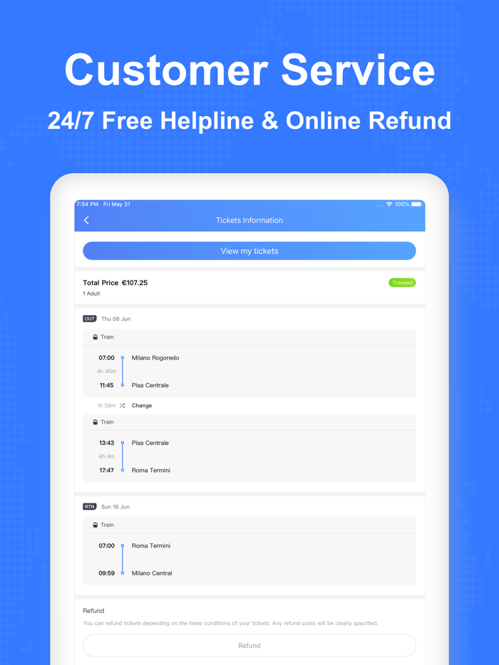 TrainPal - Train  Bus Tickets