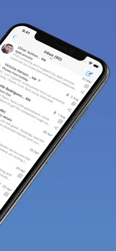 Screenshot 2 Zoho Mail - Correo electrónico iphone