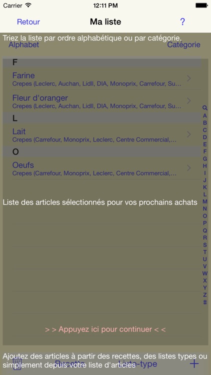 Je fais mes courses screenshot-4