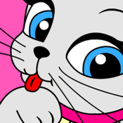 Coloring Pages: Cute Cat Kitty Kitten Coloring Book - Educational Learning Games For Kids & Toddler icon