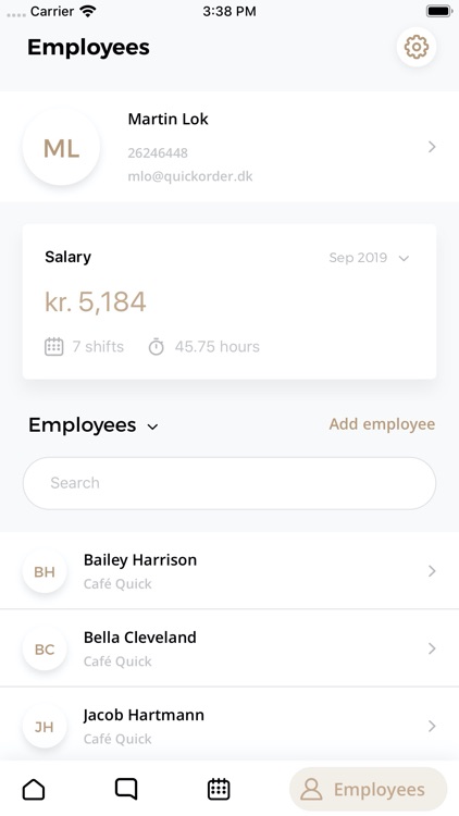 QuickOrder Staff Management screenshot-3