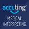 The Acculing Client app is used by individuals to access professional interpretation services via video or voice