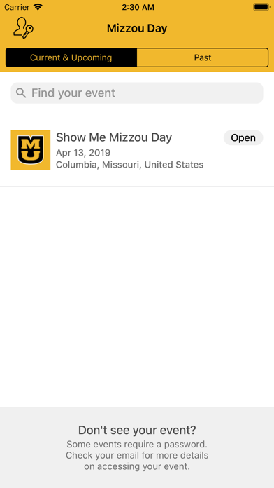 Show Me Mizzou Day screenshot 2