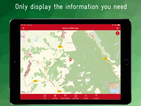 Florence Offline Map screenshot 4