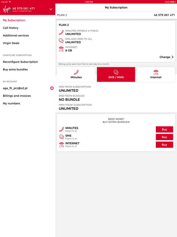 Screenshot #4 pour Klub Virgin Mobile