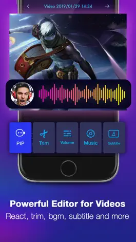 Game screenshot EzRecord: Game Screen Recorder apk