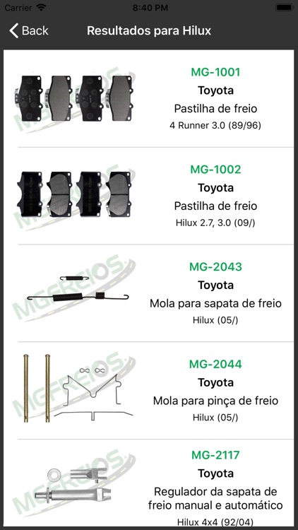 MGFREIOS Catálogo de Produtos screenshot-7