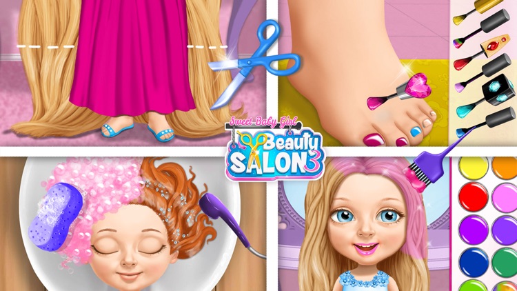 Sweet Baby Girl Beauty Salon 3 screenshot-7