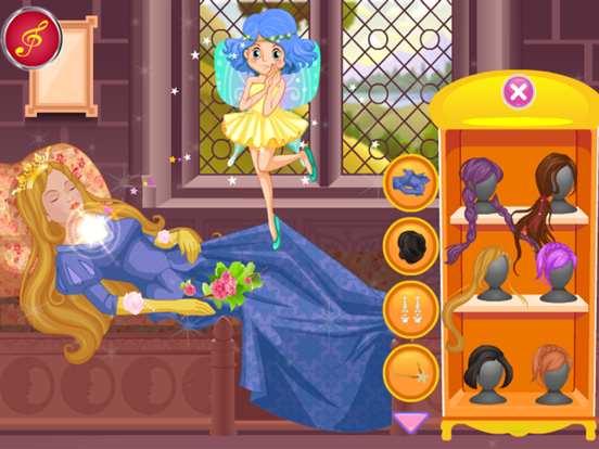 Dress Up Game Sleeping Beauty screenshot 3