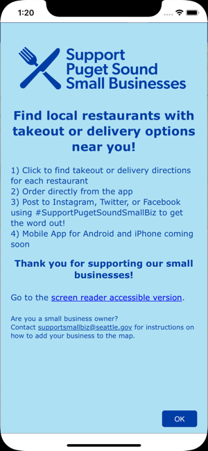 Support Puget Sound Small Biz(圖1)-速報App