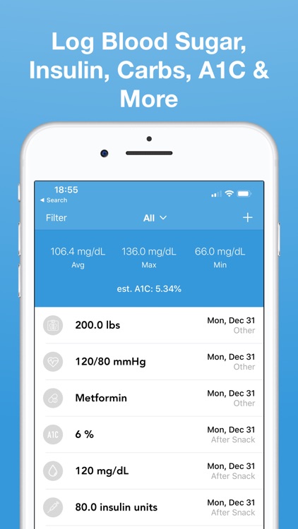 Glucose - Blood Sugar Tracker