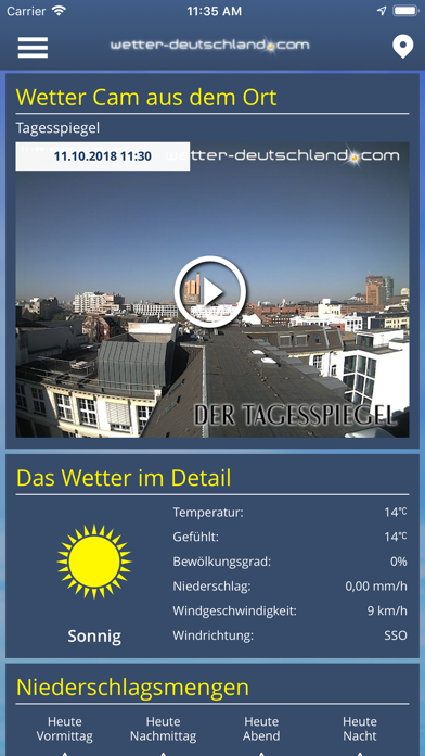 wetter DE PRO screenshot1