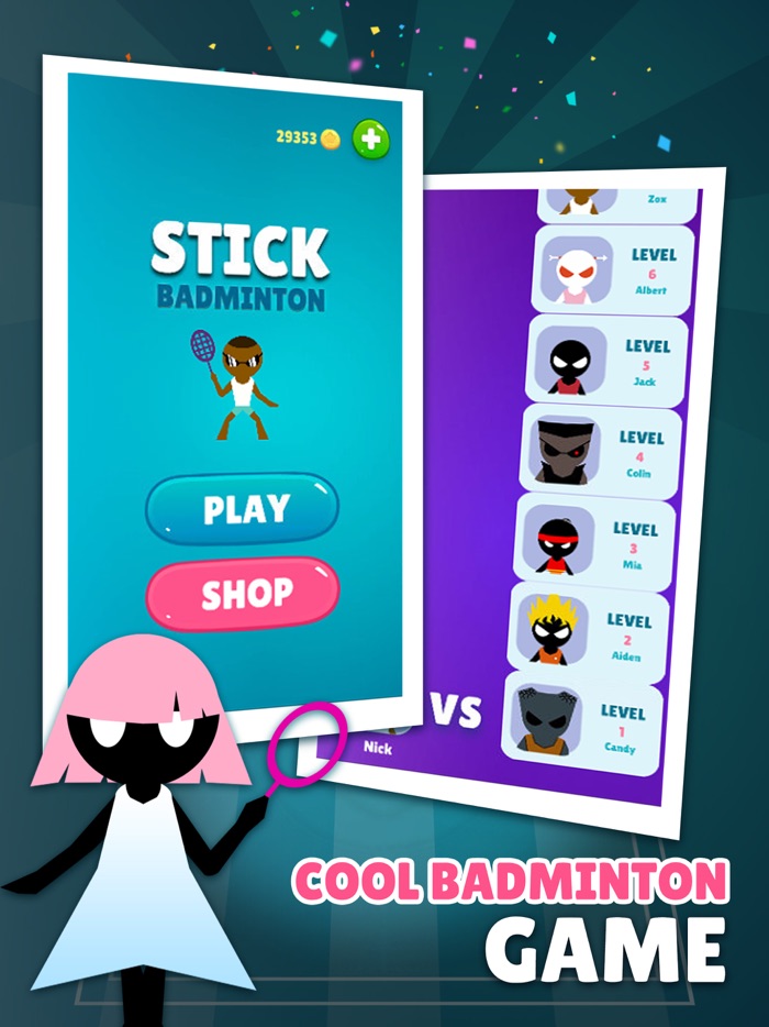 Stick Badminton
