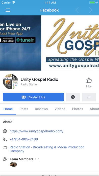 Unity Gospel Radio LIVE screenshot 4