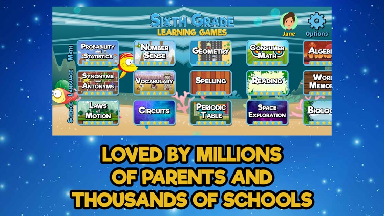 Sixth Grade Learning Games screenshot-3