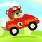 Playful and friendly, Race Car puts kids in the driver’s seat