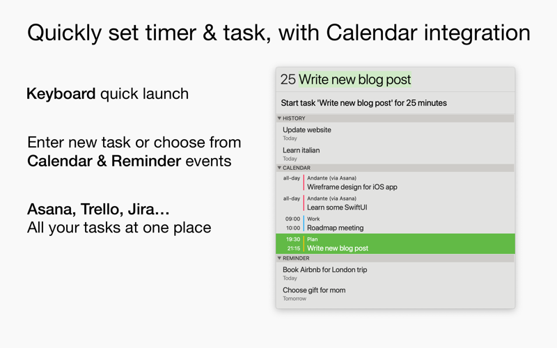 Dial - task timer screenshot 2