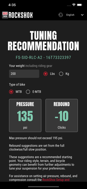 rockshox trailhead rear shock