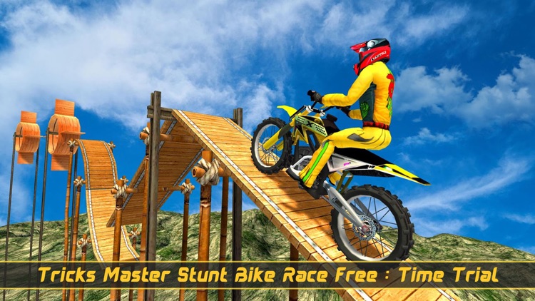 Tricky Bike Stunt Racing Game