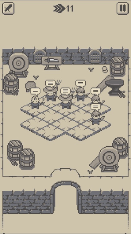 Retro Knights : 2048