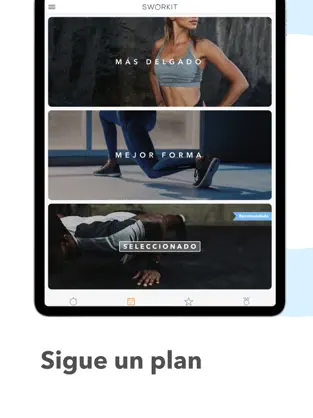 Imágen 3 Sworkit - Entrenador Personal iphone