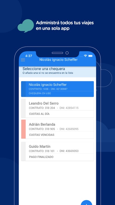 Chequera Digital screenshot 2